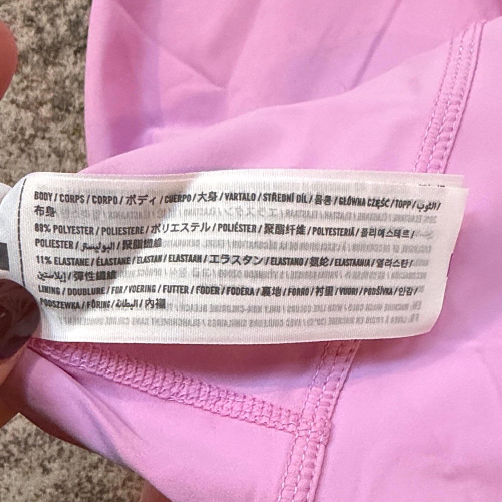 Abercrombie & Fitch One-Shoulder Lilac Mini Dress - Picture 6 of 7